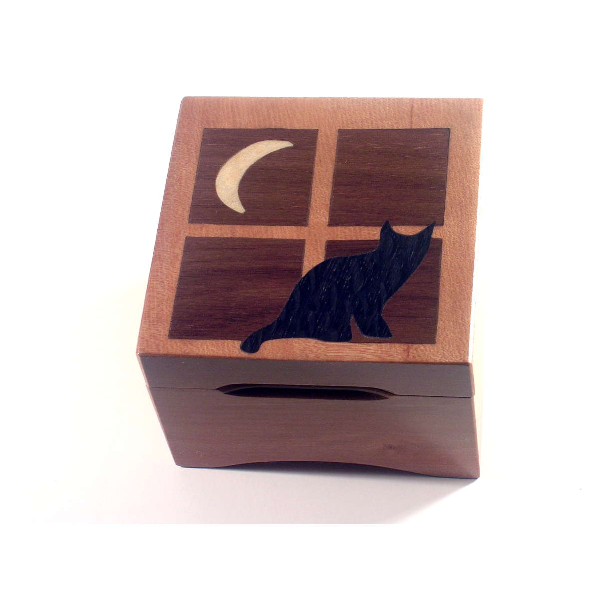Coffret A Bijoux Marqueterie Chat Lune Ref C9 Bois Plaisir Coffret A Bijoux Marqueterie Chat Lune Ref C9 Bois Plaisir