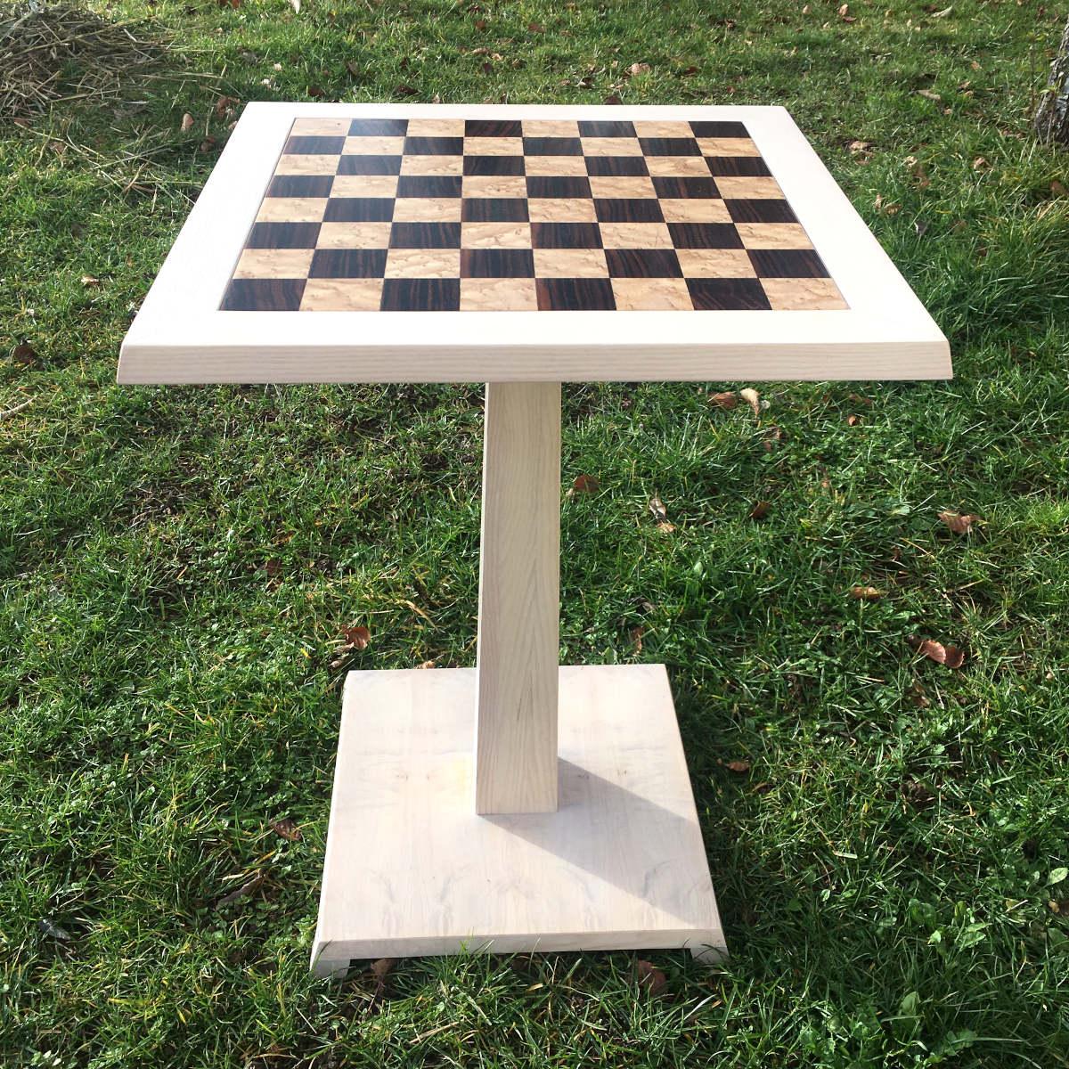 Table Jeu d'Échecs en Bois