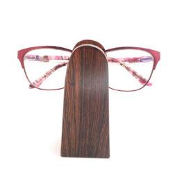 porte-lunette en bois "palissandre". Réf F2